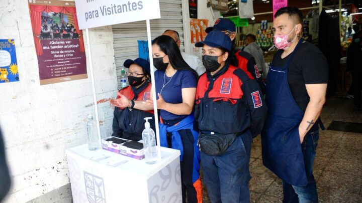 Refuerzan “Jornada de Sanitización Cuauhtémoc”, en los 39 mercados públicos