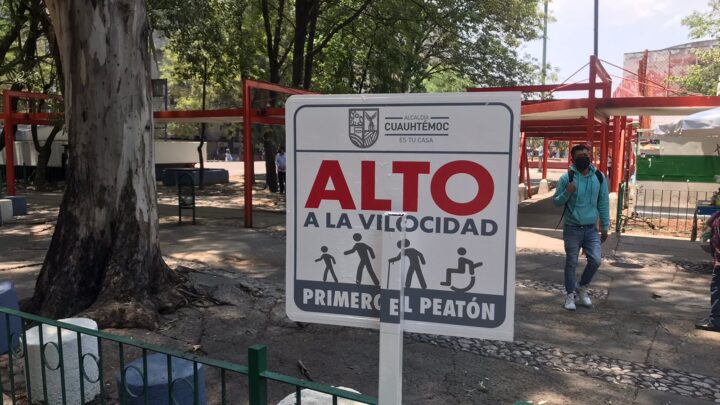 Señaleticas de Seguridad preventiva en Tlatelolco
