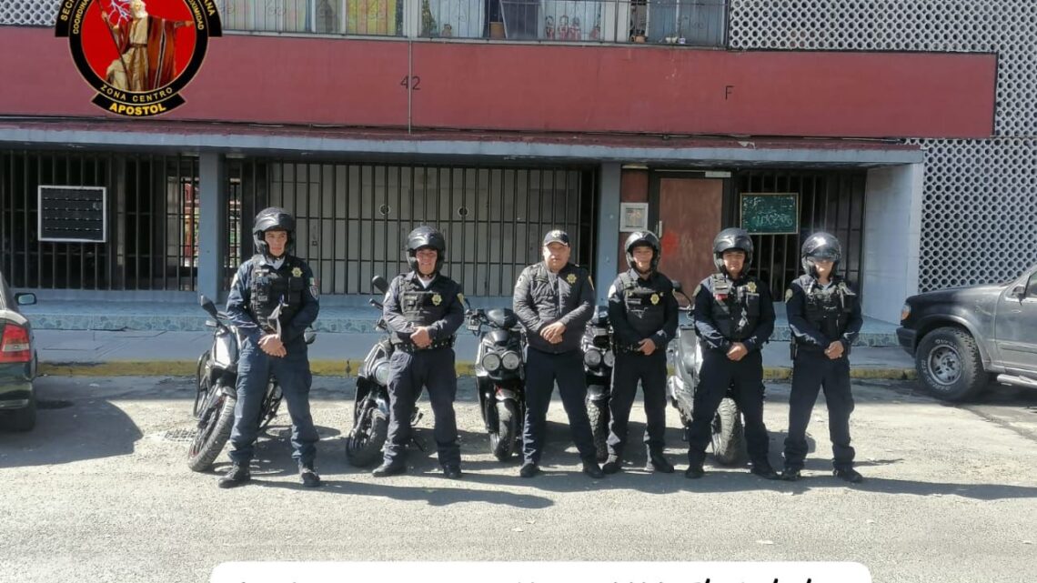 Recorrido de seguridad en Tlatelolco