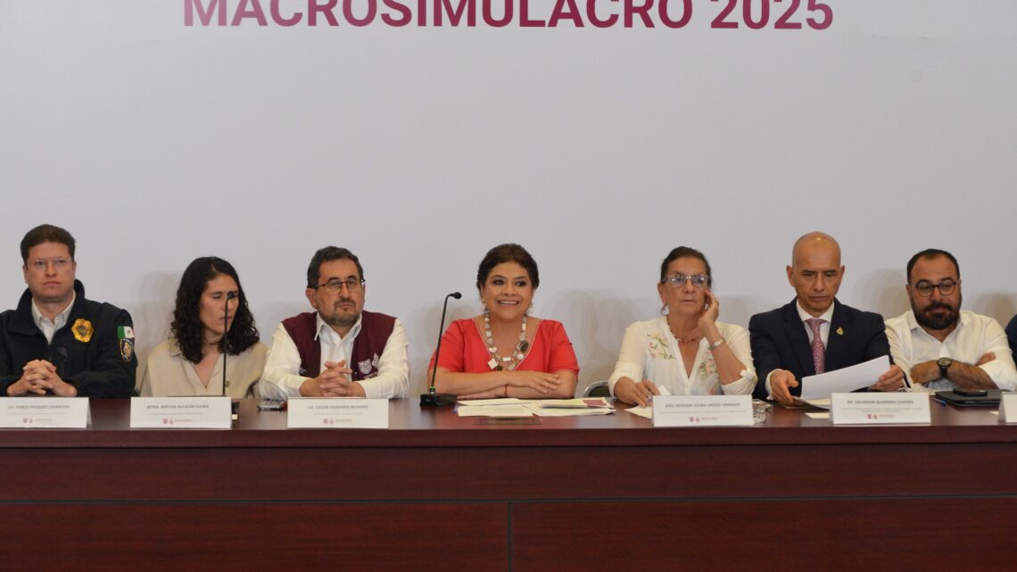 Crónica impactante del Primer Simulacro Nacional 2025, en CDMX Crónica impactante del Primer Simulacro Nacional 2025, en CDMX