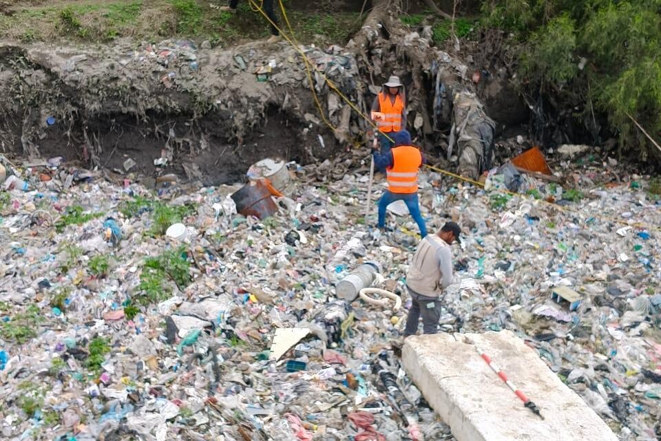 Casi 35 mil 230 toneladas de basura retiradas de la infraestructura de desagüe del Valle de México