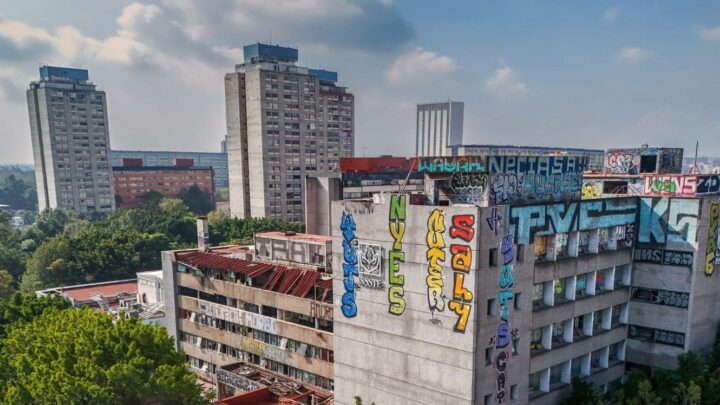 Demolición del “Gonzalo Castañeda”, en Tlatelolco