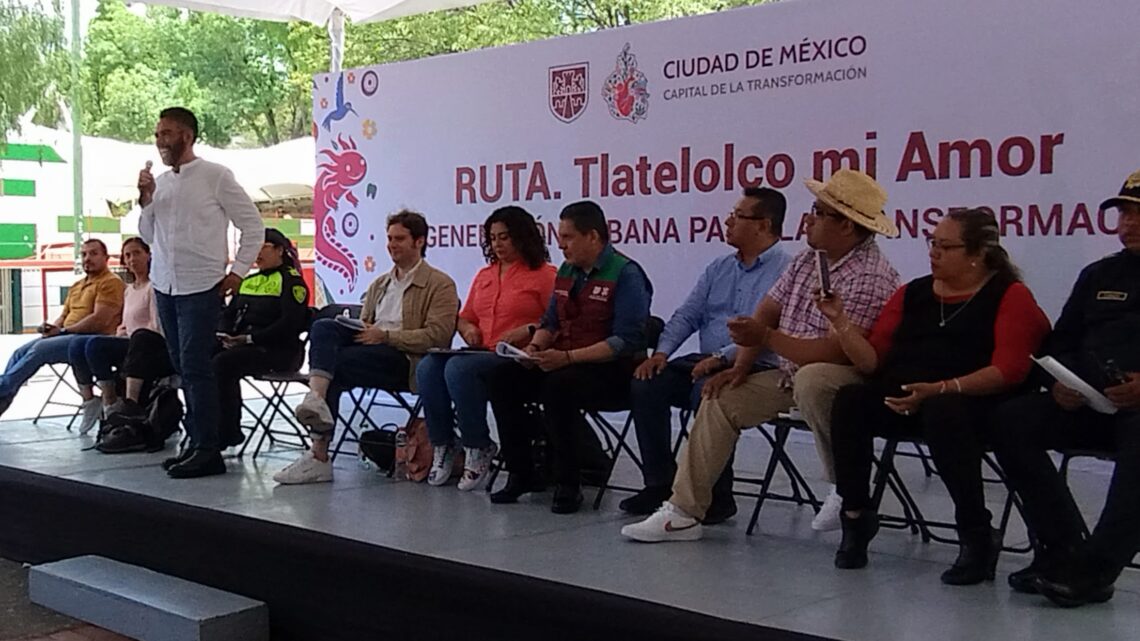 “RUTA. Tlatelolco mi Amor” suma esfuerzos con la Coordinación Territorial