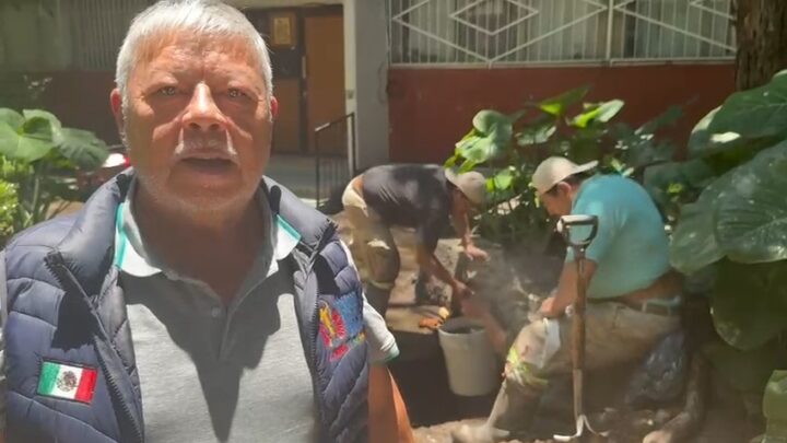 Tlatelolco, sin agua y con paciencia