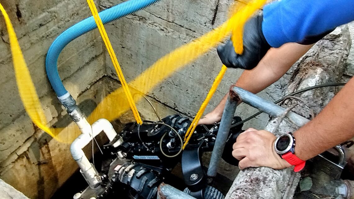 Tecnología bajo tierra: el dron que descendió al agua detenida de Tlatelolco