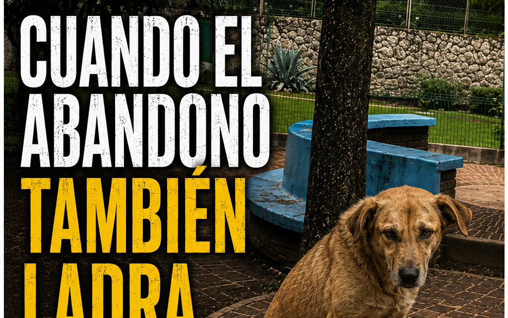Cuando el abandono también ladra