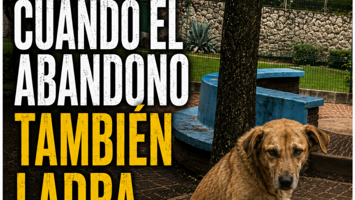 Cuando el abandono también ladra