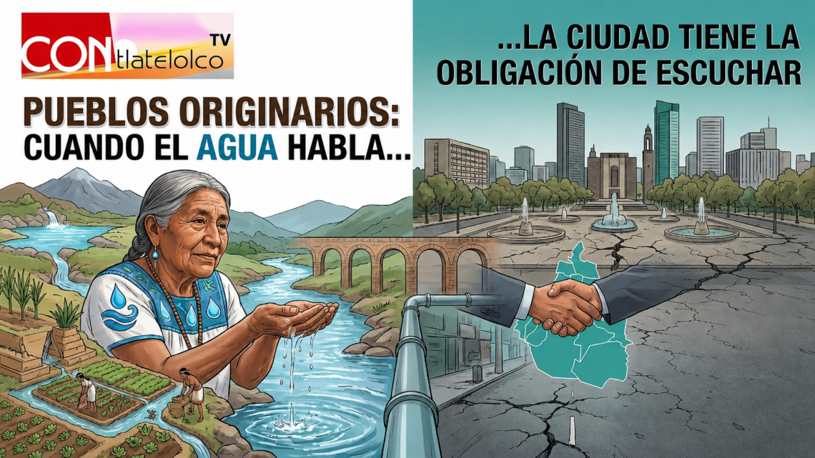 Pueblos Originarios: cuando el agua habla, la ciudad tiene la obligación de escuchar