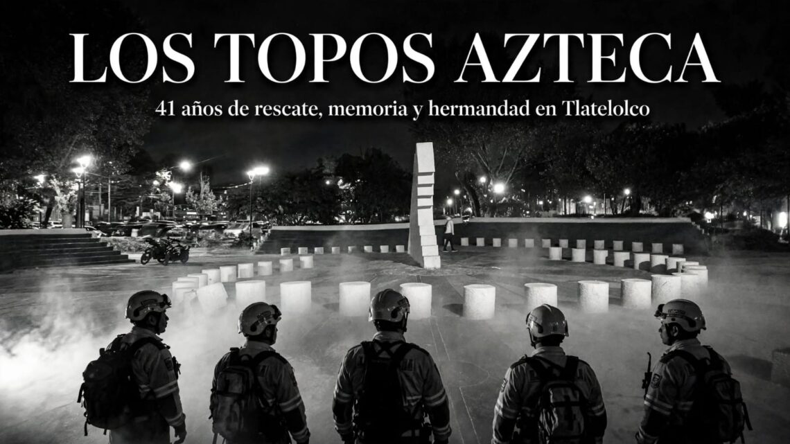 Los Topos Azteca: 41 años de rescate, memoria y hermandad en Tlatelolco